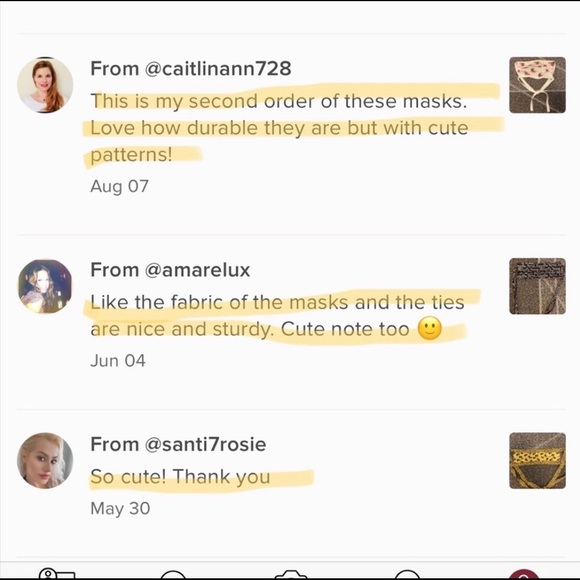 🆕5/$25🎉Floral Lace Face Mask - Picture 5 of 8